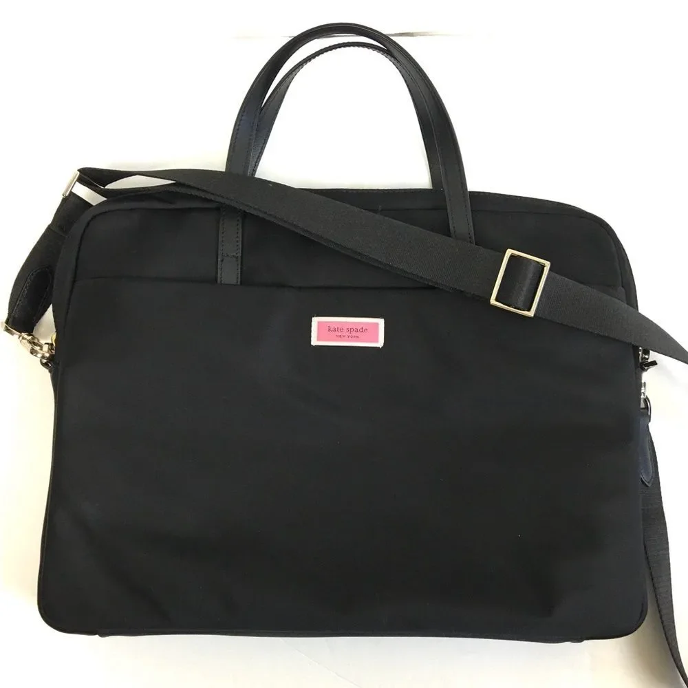 Kate Spade New York Sam Nylon Medium Satchel Universal Laptop Messanger Bag